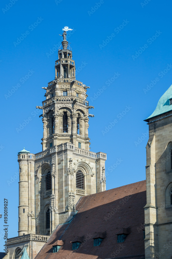 Westturm der Kilianskirche in Heilbronn