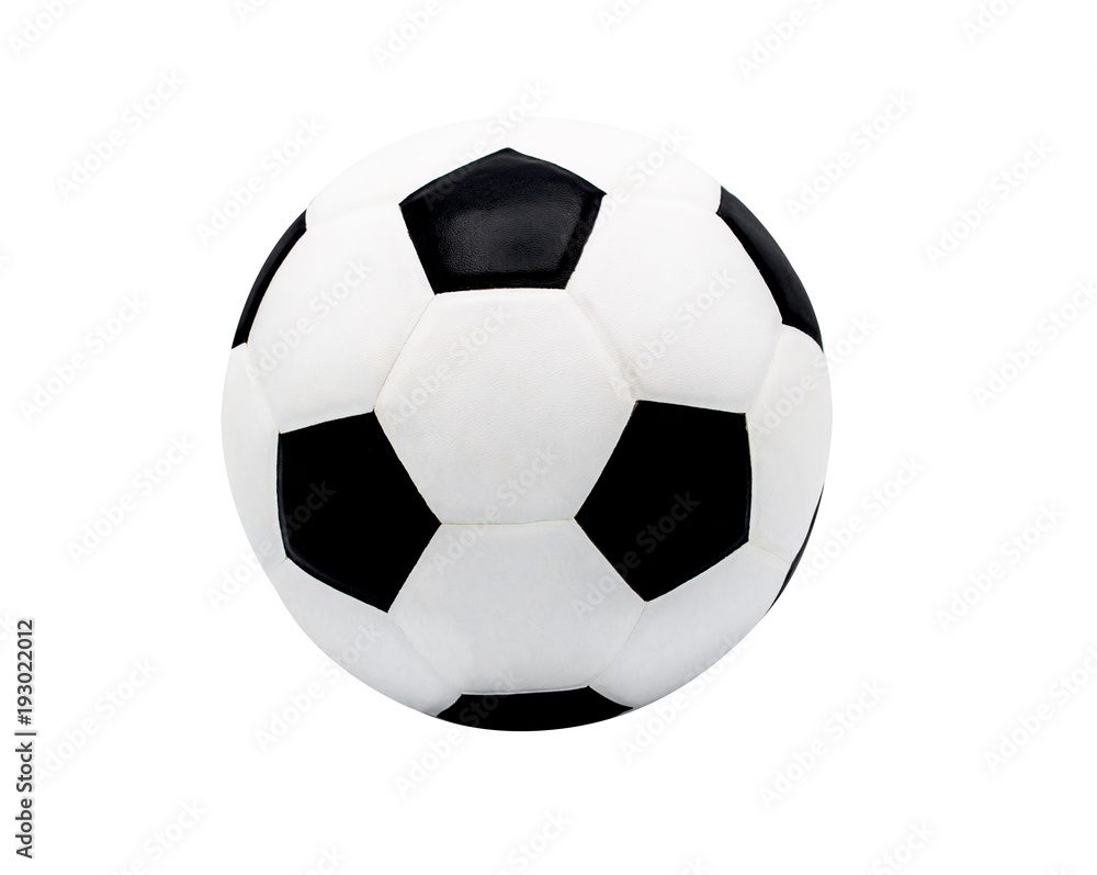 soccer ball isolated on white with clipping path soccer ball isolated on white with clipping path