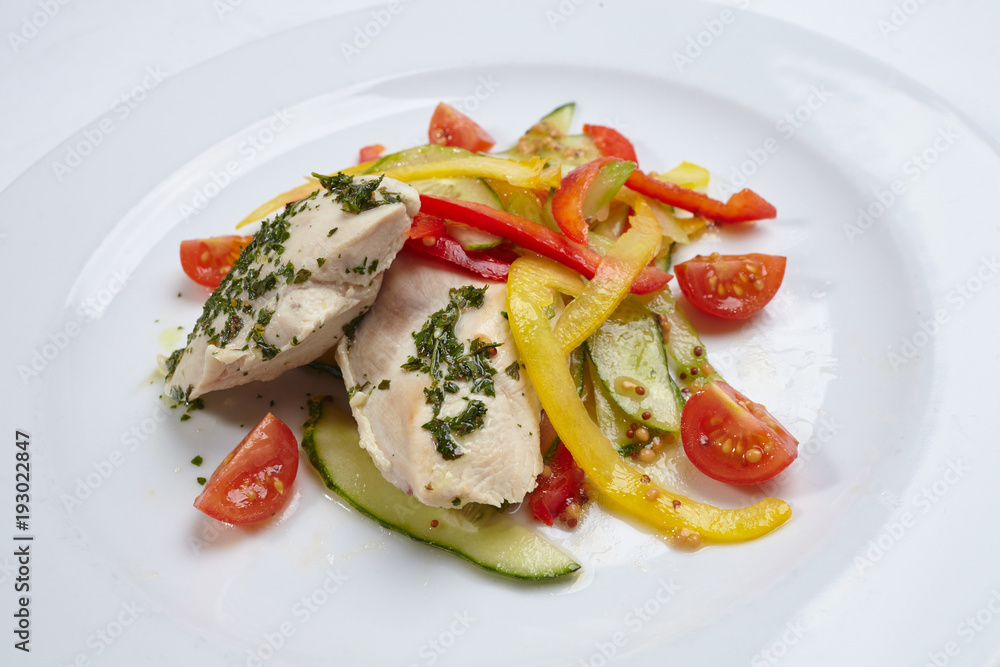 chicken with vegetables chicken with vegetables