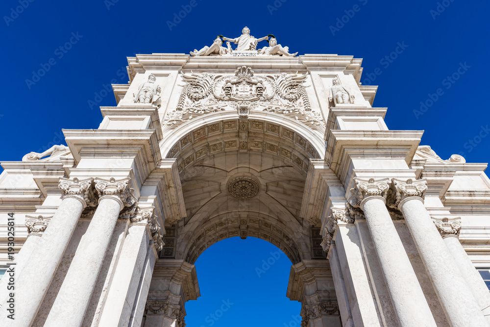 Lissabon – Triumphbogen „Arco da Rua Augusta“ Lissabon – Triumphbogen „Arco da Rua Augusta“
