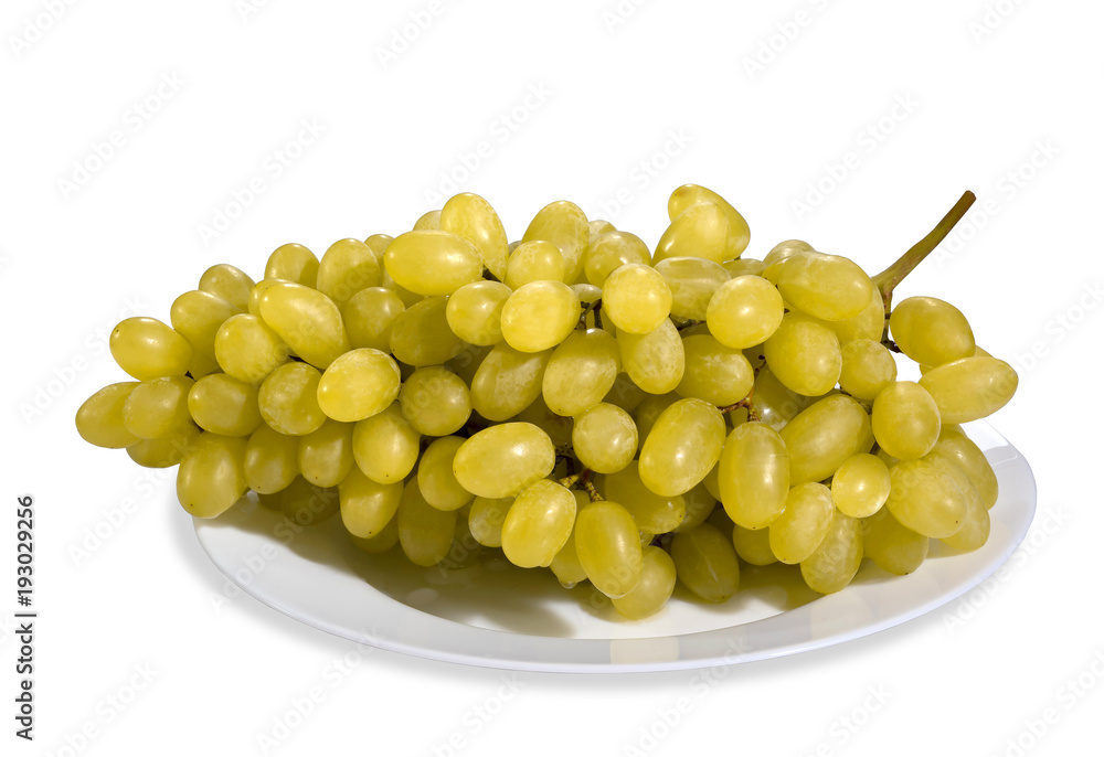 Ripe grapes on an isolated background. Ripe grapes on an isolated background.