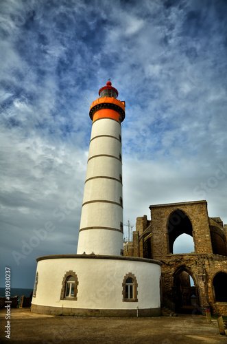 Saint Mathieu lighthouse, Brittany photo