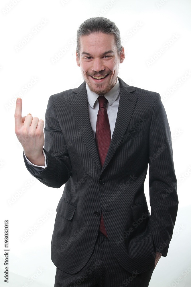 Happy caucasian man Happy caucasian man
