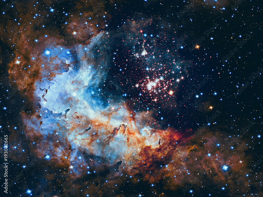 Space Background. Elements of this image furnished by NASA. Stock Photo |  Adobe Stock