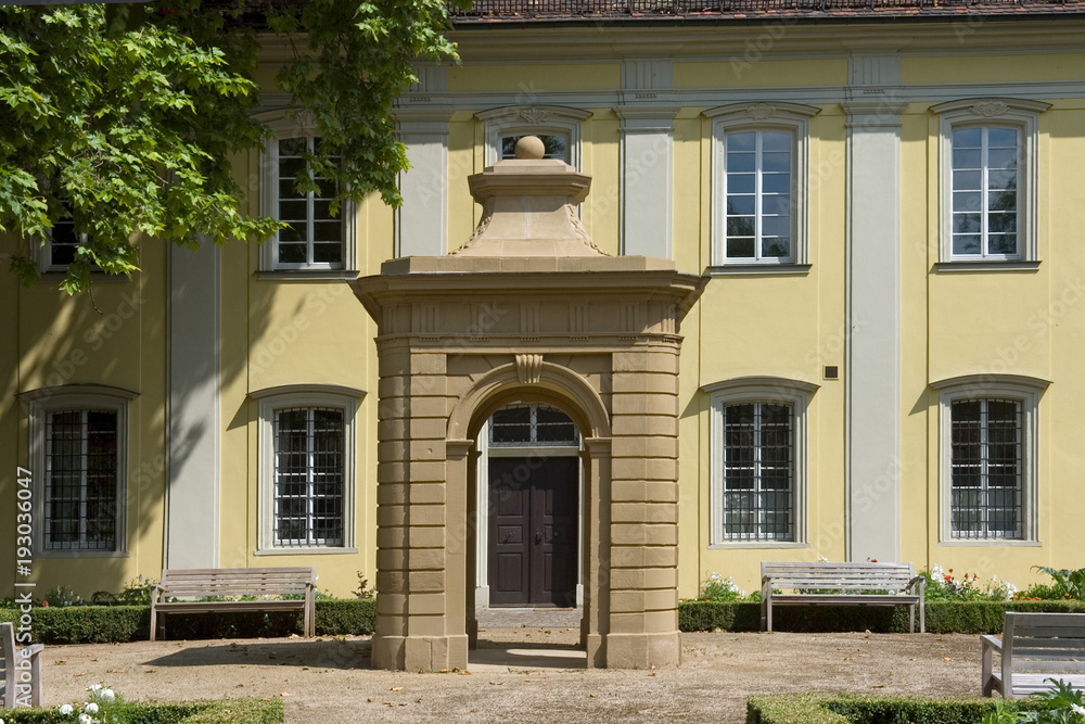 Schießhaus mit Sandsteinpavillon in Heilbronn