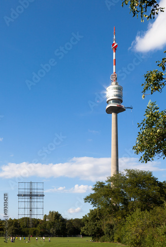Photography Danube Tower, Danube Park, Vienna, Austria