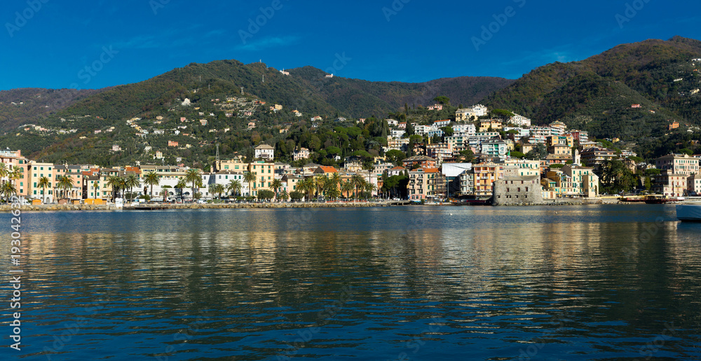 Seaside village of Rapallo, Italy