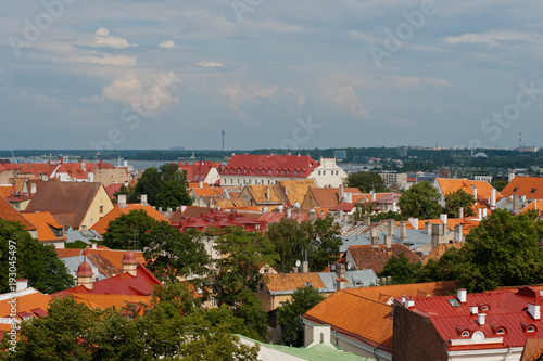 Tallin's roofs