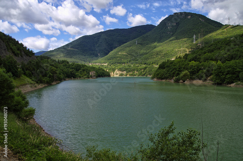 The Lago Bonito, Cercs, Catalonia, Spain photo