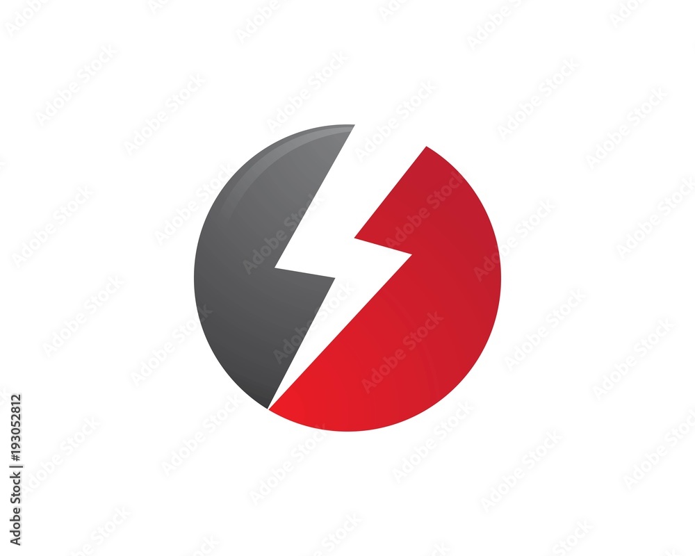 Lightning Logo Template Lightning Logo Template