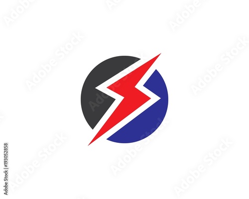 Lightning Logo Template