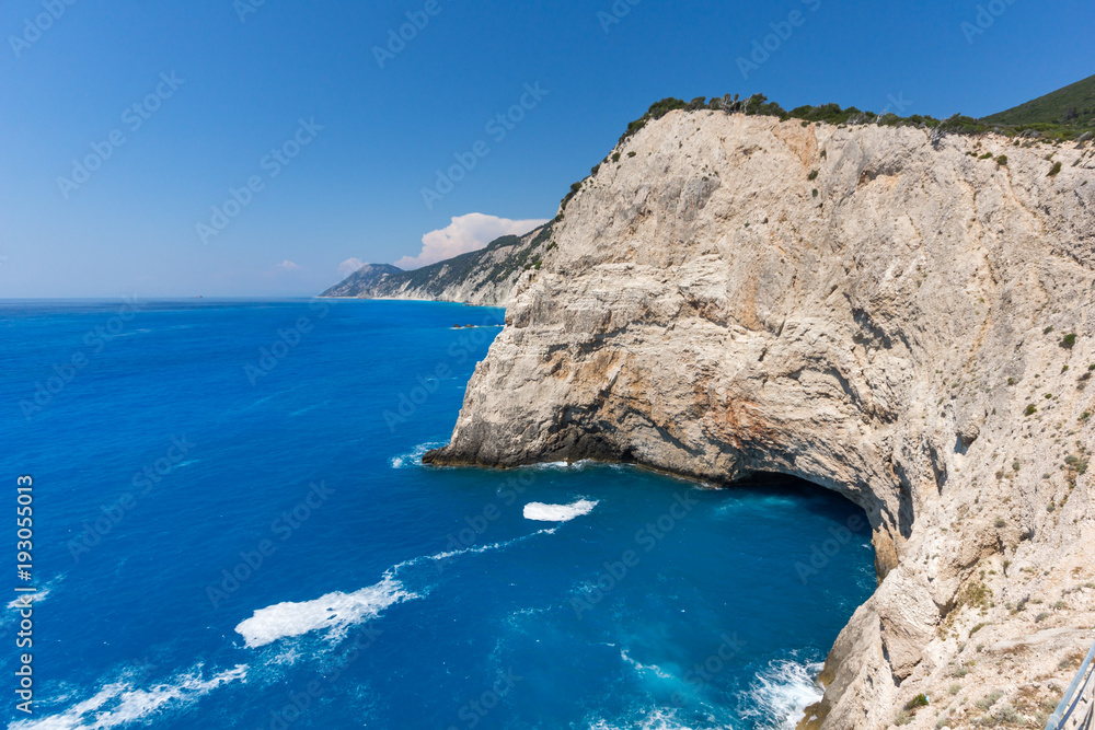 Rocks near Porto Katsiki Beach, Lefkada, Ionian Islands, Greece