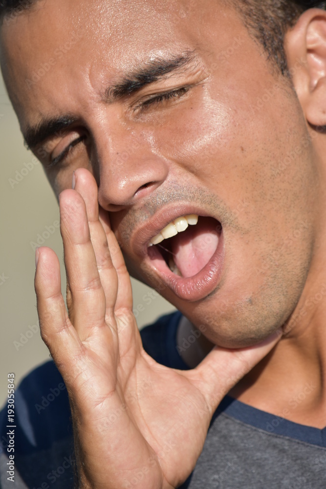 Obraz premium Diverse Male Shouting