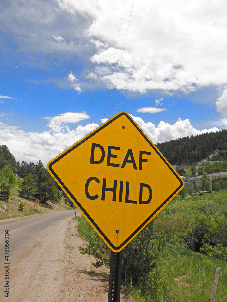 Deaf Child Sign