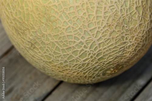 Cantaloupe close-up