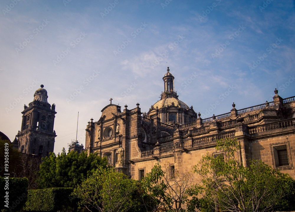 cathedral in Mexico City
