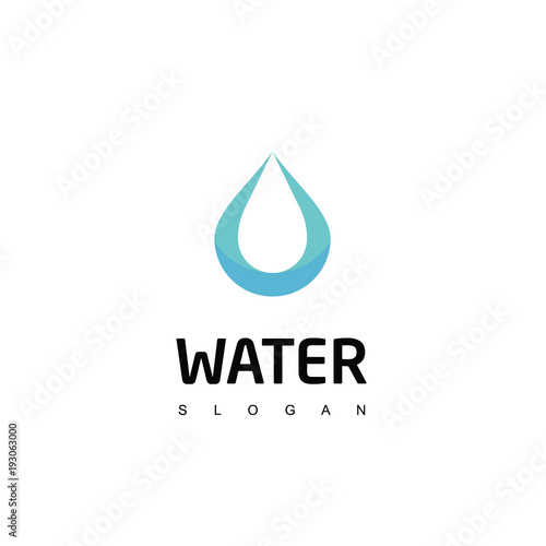 Water Logo, Water Icon Design