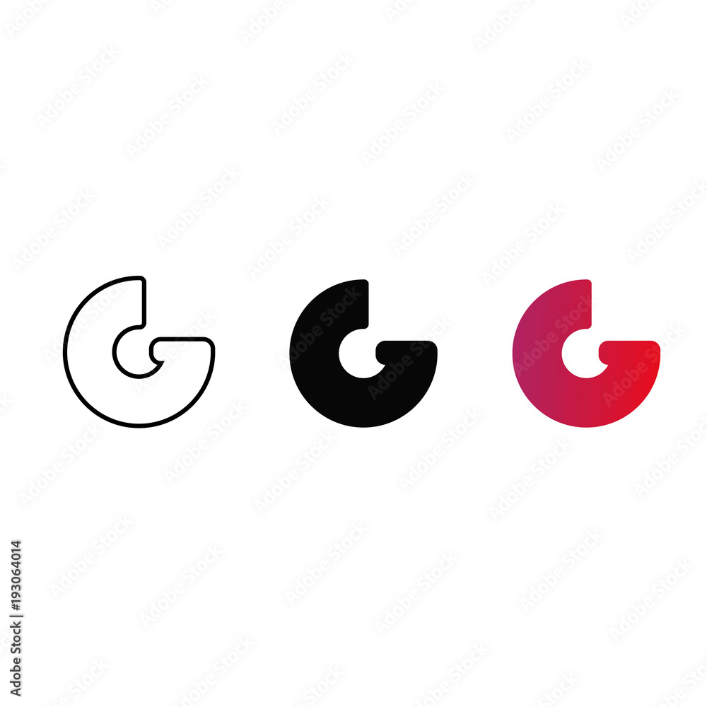 Letter G Logo, G Icon Design Letter G Logo, G Icon Design