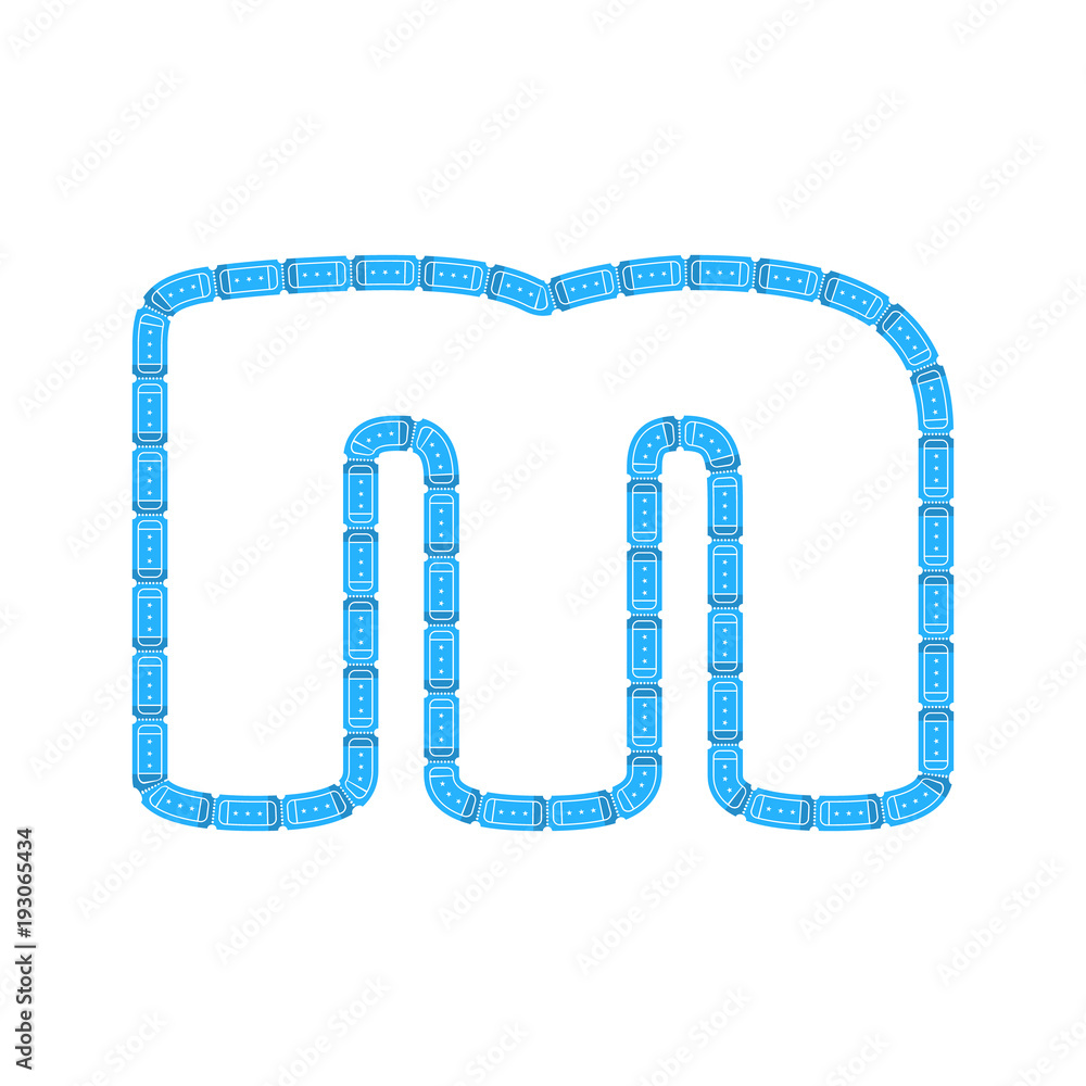 M Ticket Letter Logo Icon Design M Ticket Letter Logo Icon Design