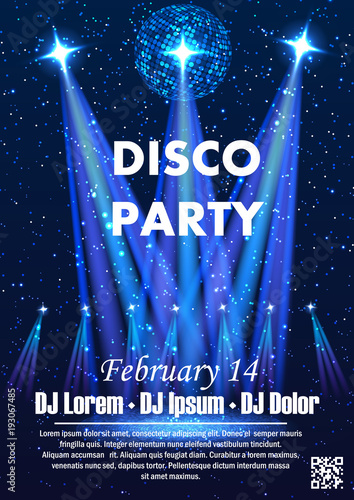Disco night party 