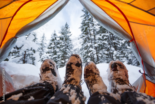 Camping Bivouac en Hiver