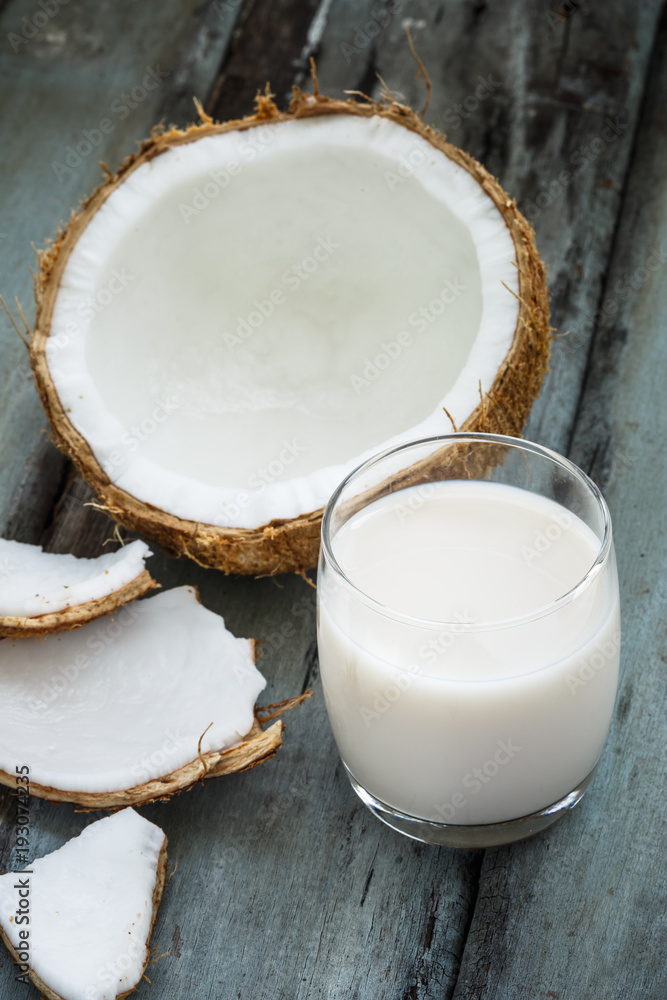 Lait de Noix de Coco, Lait Végétal Lait de Noix de Coco, Lait Végétal