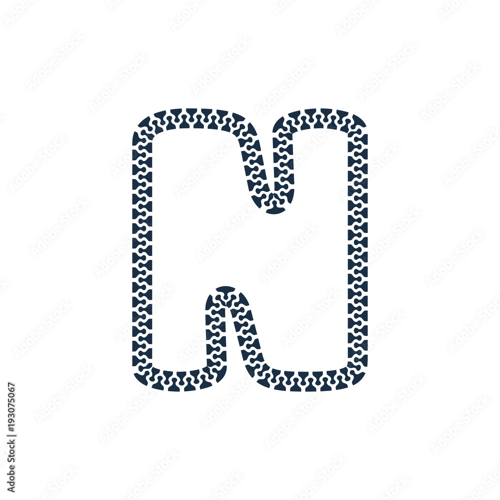 N Zip Letter Logo Icon Design N Zip Letter Logo Icon Design