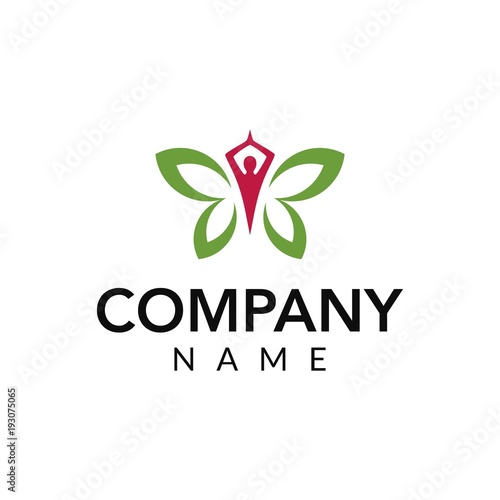 Medical spa vector logo icon illustration
