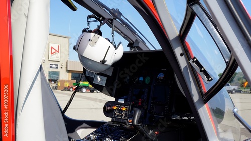 Helicopter Controls - Medical Evacuation - Air Ambulance - Pilot photo