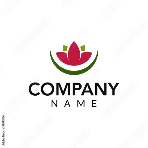 Medical spa vector logo icon illustration
