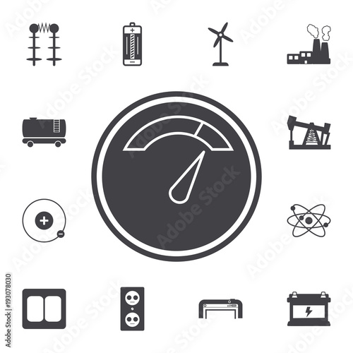 temperature vector icon. Set of energy icons. Premium quality graphic design icons. Signs and symbols collection icons for websites, web design, mobile app