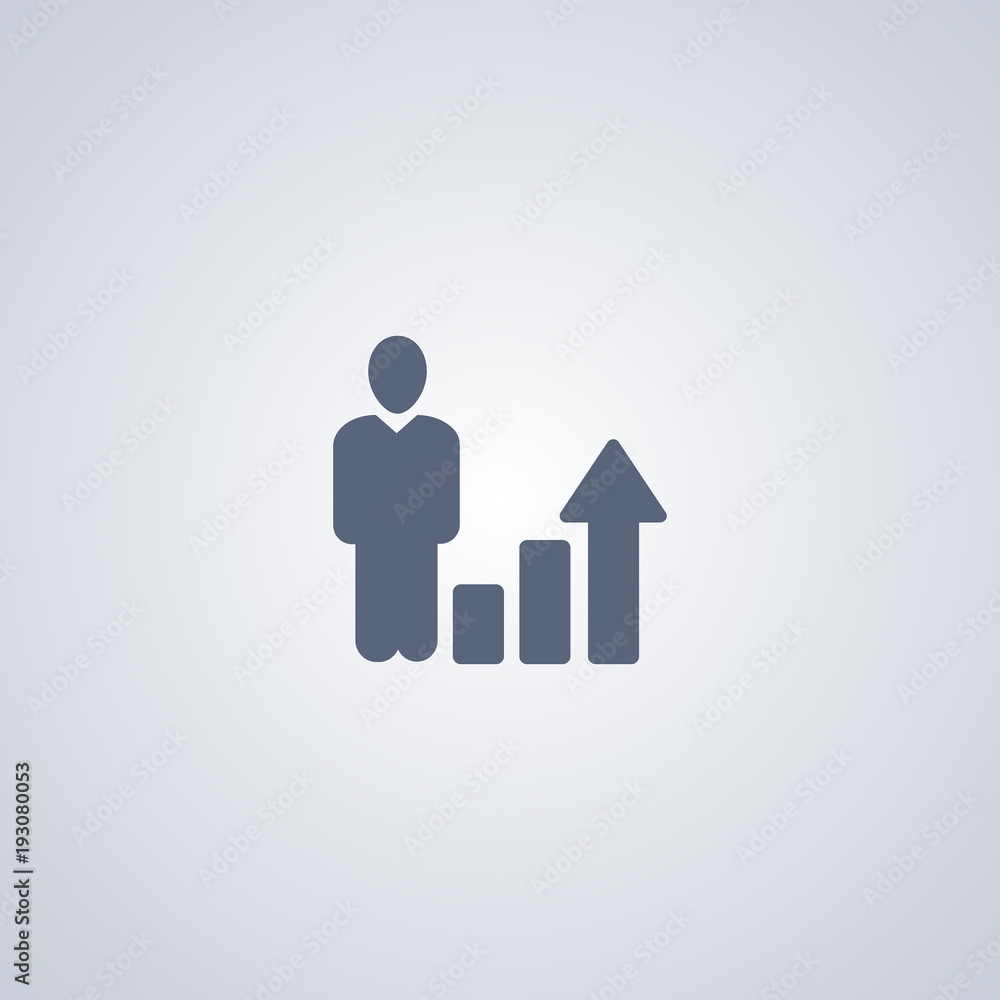 Growth icons, increasing icon Growth icons, increasing icon