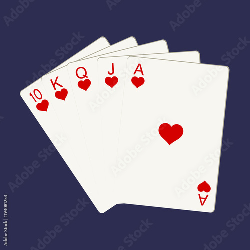 Casino gambling win luck fortune gamble play game objects risk chance icons success vegas roulette gaming vector illustration.