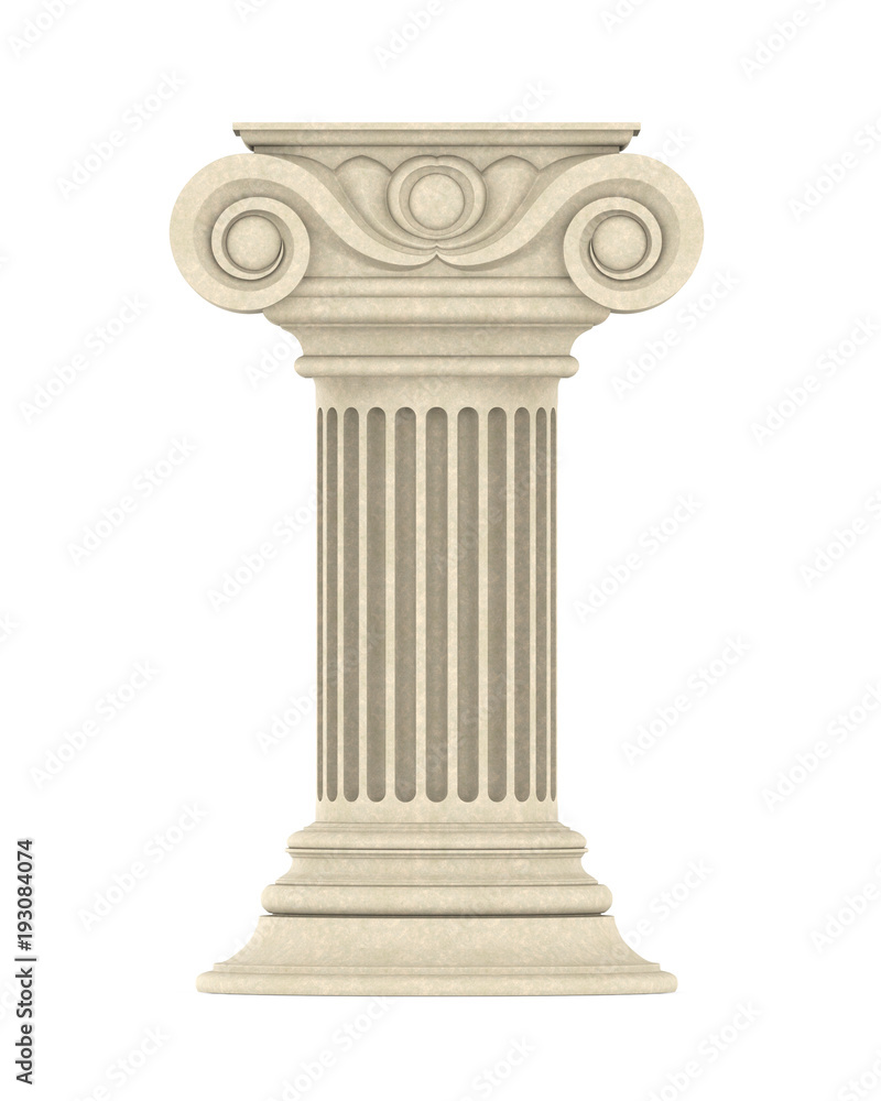 Classic Columns Isolated Classic Columns Isolated