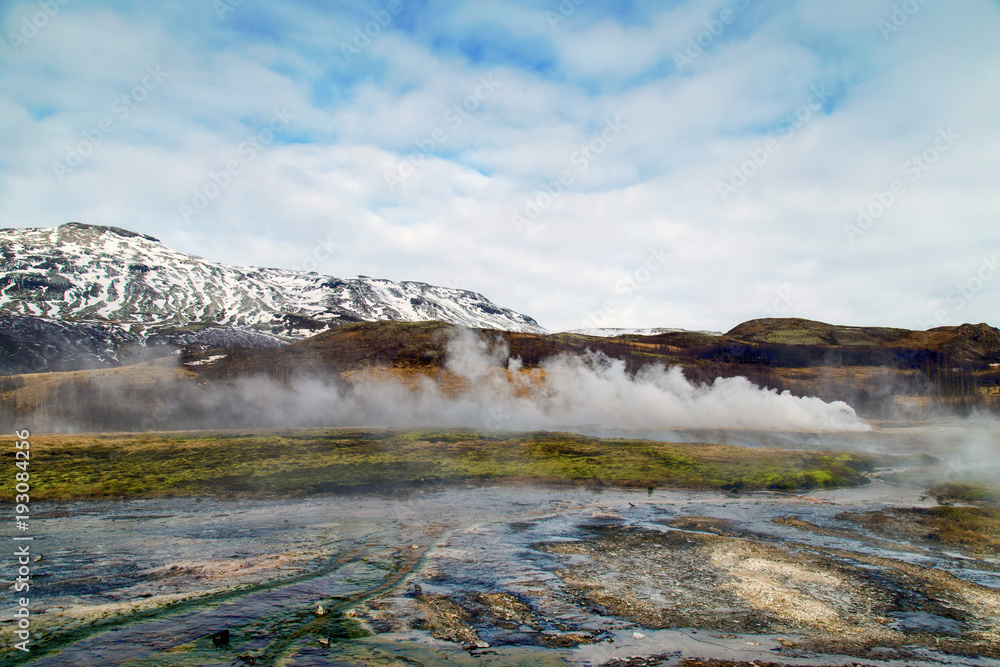 Geysir Hot Spring Area, Haukadalur valley, Iceland