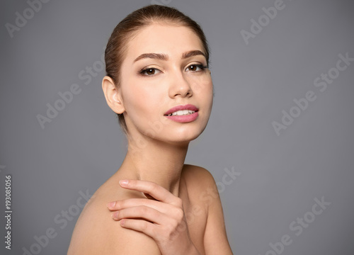 Portrait of beautiful young...