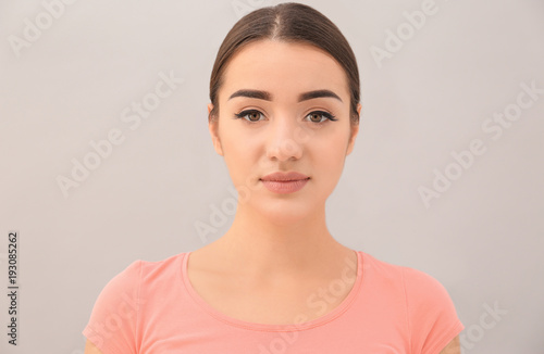 Young woman with beautiful ...