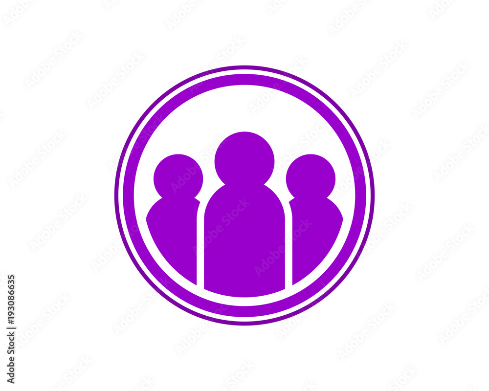 purple figure person people silhouette image vector icon purple figure person people silhouette image vector icon