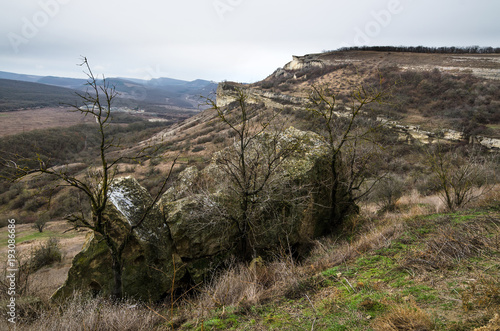 Hills in Crimea near Bakhchisarai (Crimea)