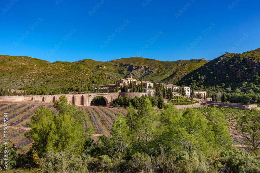 Calderona mountain Cartuja de Portaceli monastery