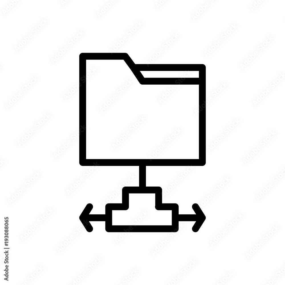 Folder vector icon Folder vector icon