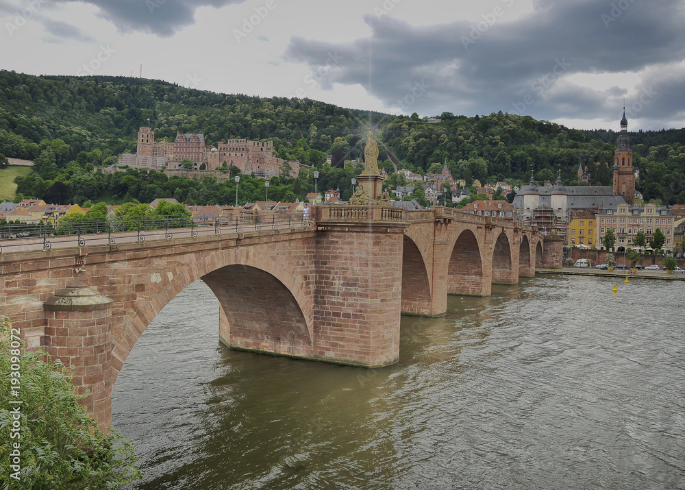 Neckarbrücke Heidelberg