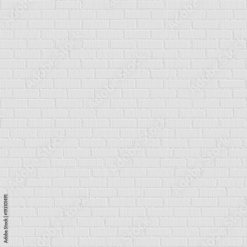 White brick wall seamless abstract texture