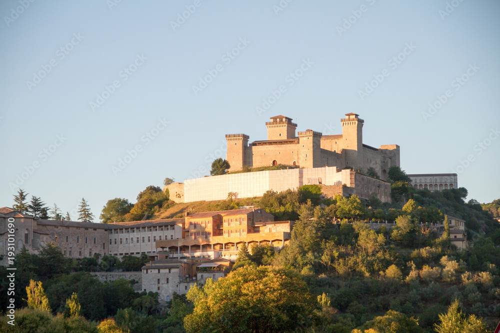 spoleto castle spoleto castle