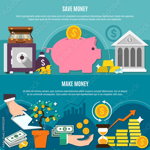 Money Flat Composition Set
