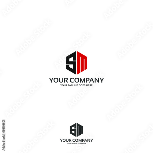 sm - logo template