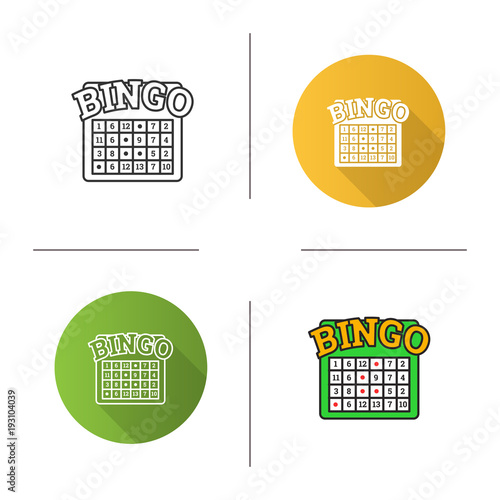Bingo game icon