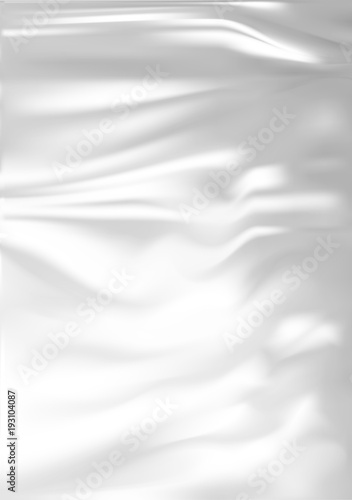 Realistic plastic wrapper