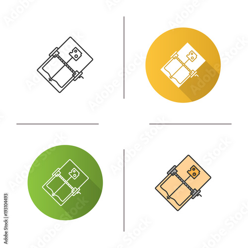 Mouse trap icon
