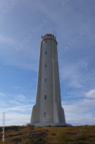 アイスランド共和国、スナイフェルス半島先端の灯台